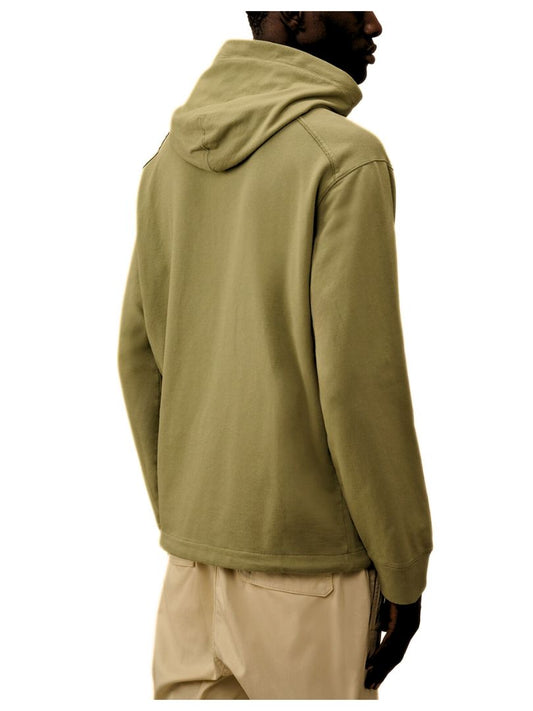 C.P. Company Moss Gray Cotton Sweatshirt