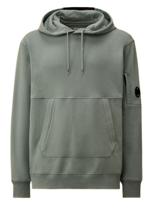 C.P. Company Silver Blue Cotton Sweatshirt