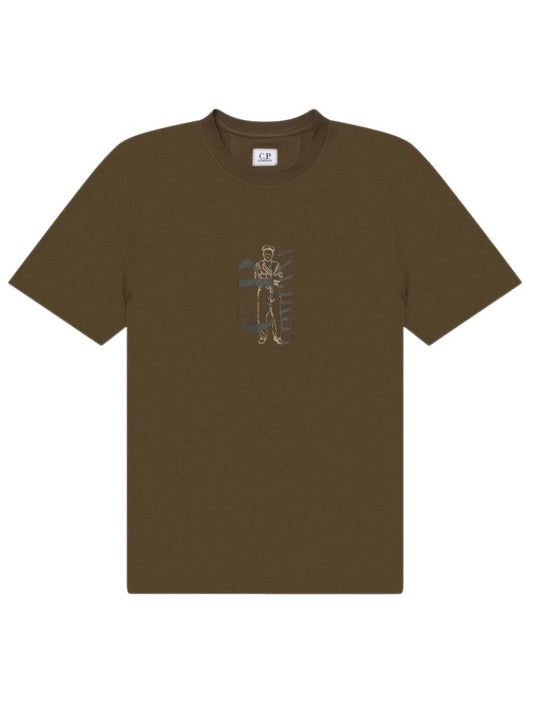 C.P. Company Cotton T-Shirt – Ivy Green