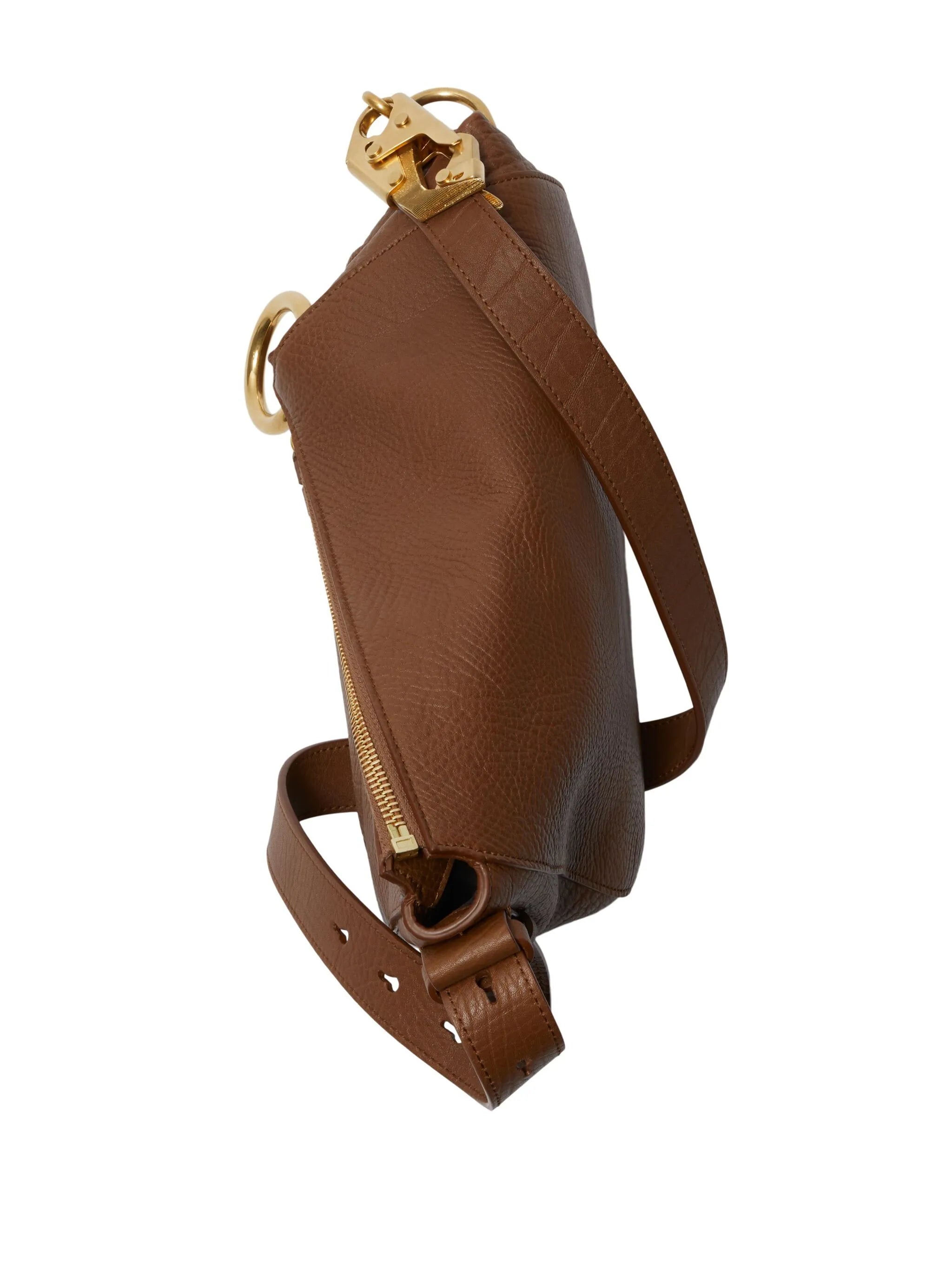 Burberry Small Knight Leather Tote Bag