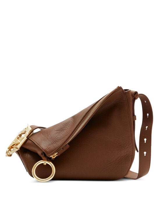 Burberry Small Knight Leather Tote Bag