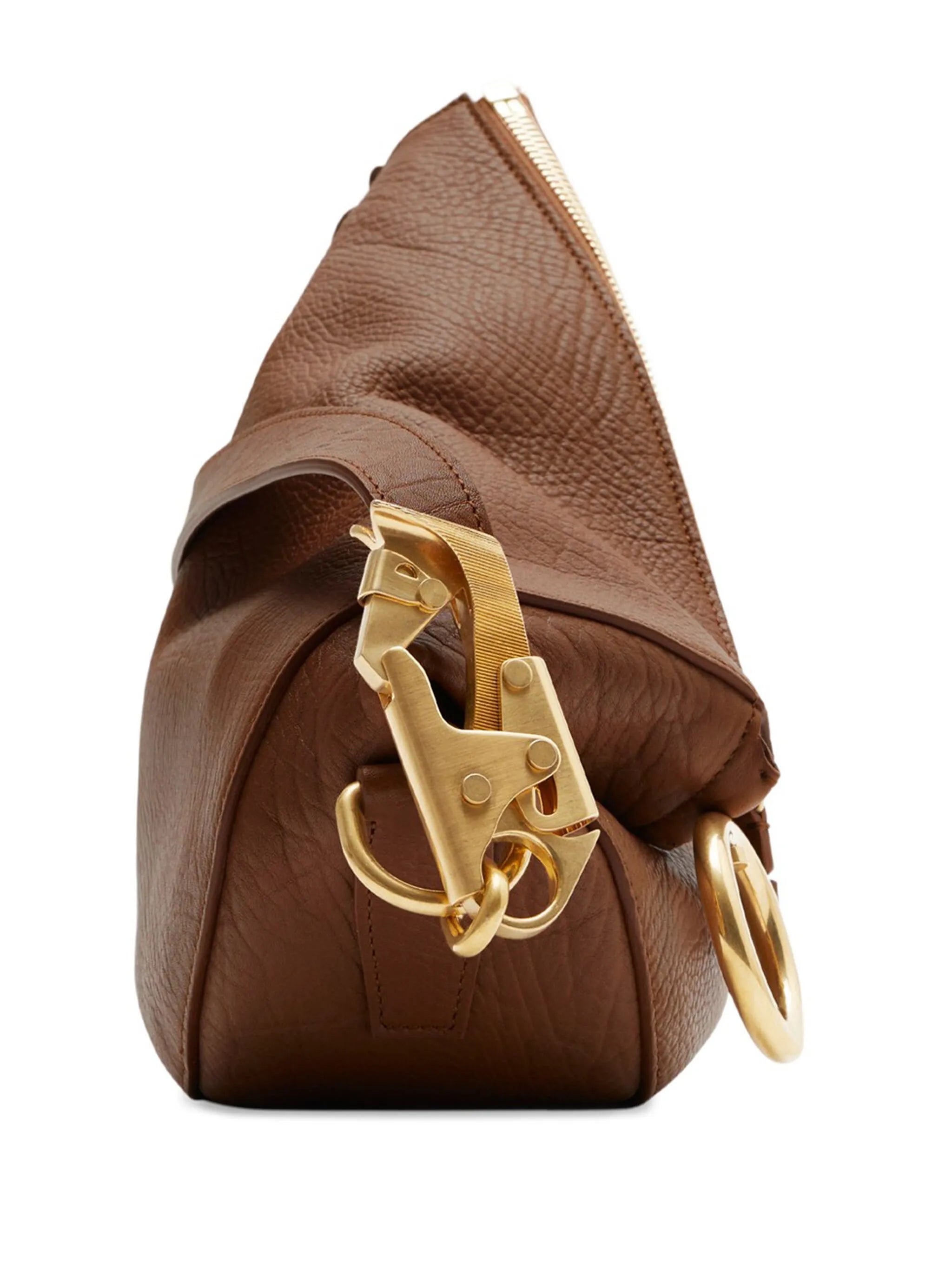 Burberry Small Knight Leather Tote Bag