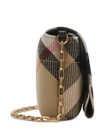 Burberry Check-pattern mini bag