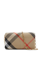 Burberry Check-pattern mini bag