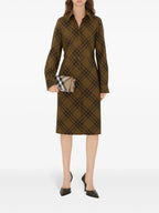 Burberry Check-pattern mini bag