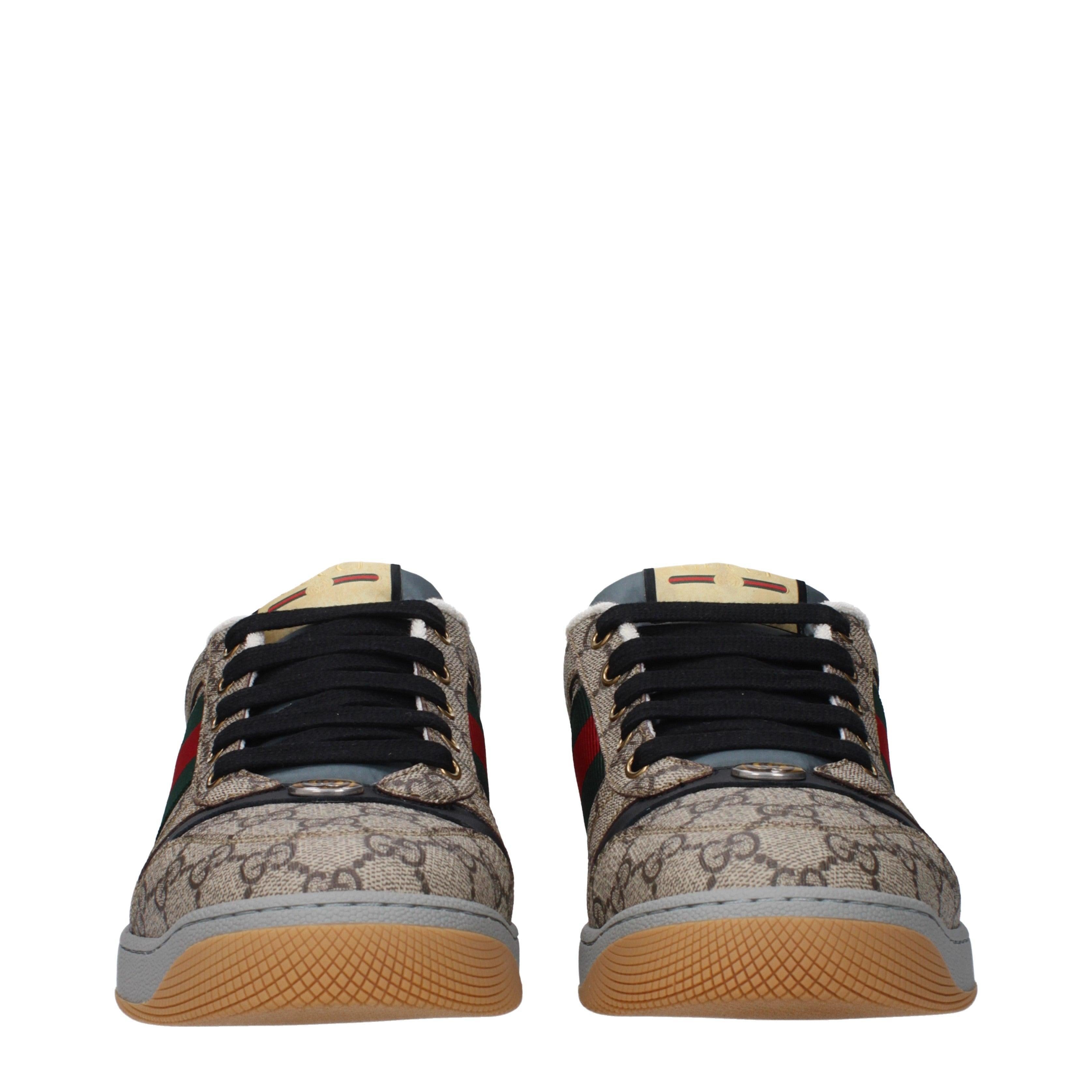 Men's Gucci Screener Canvas Sneakers