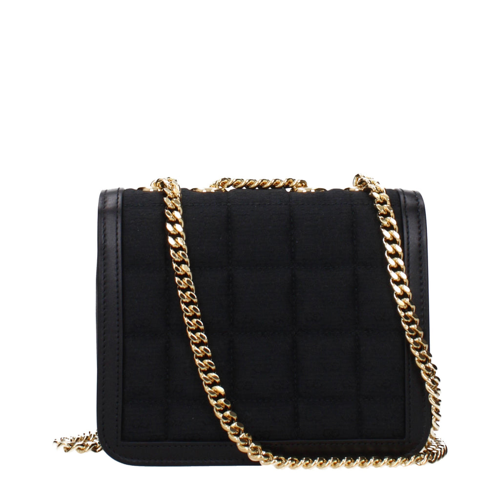 Gucci Mini Deco Shoulder Bag in Black