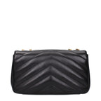 Saint Laurent Niki Envelope Chain Bag with Pouch in Black Leather