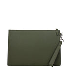 Gucci GG Marmont Fatigue Green Leather Pouch