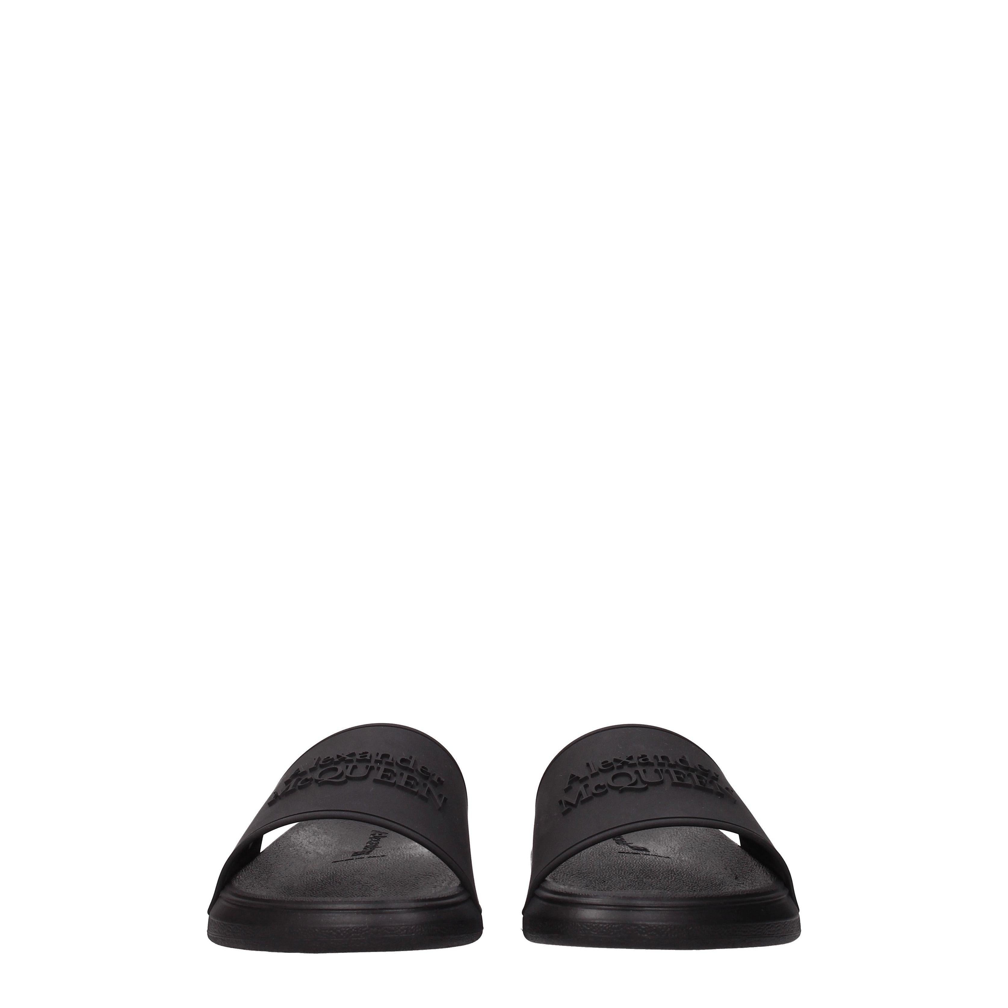 Alexander McQueen Women's Logo Slides