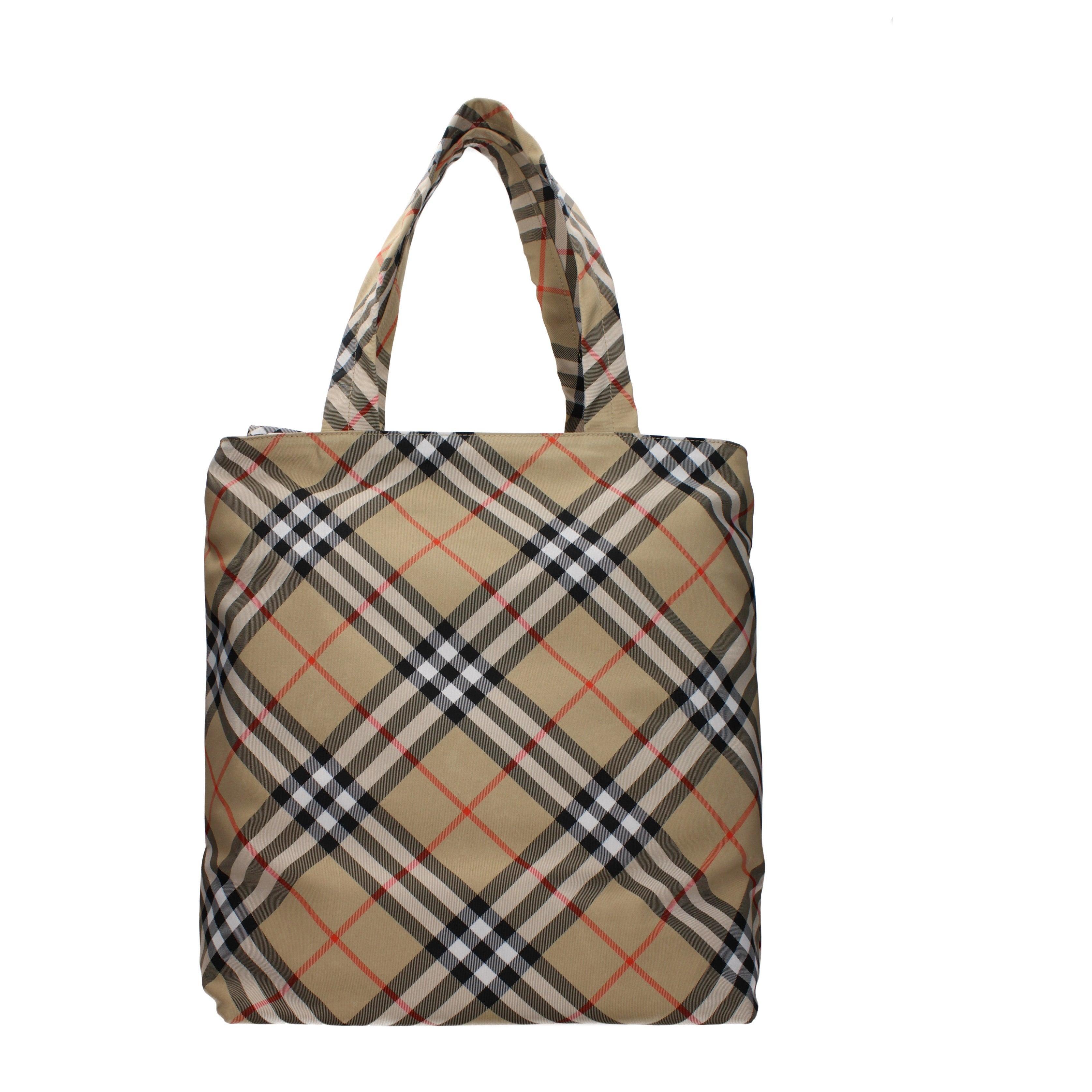 Burberry House Check Fabric Tote Bag