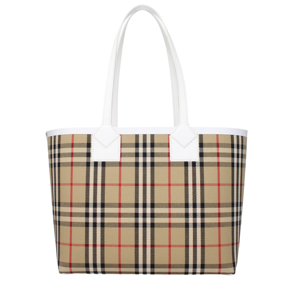 Burberry Check Tote with Detachable Pouch