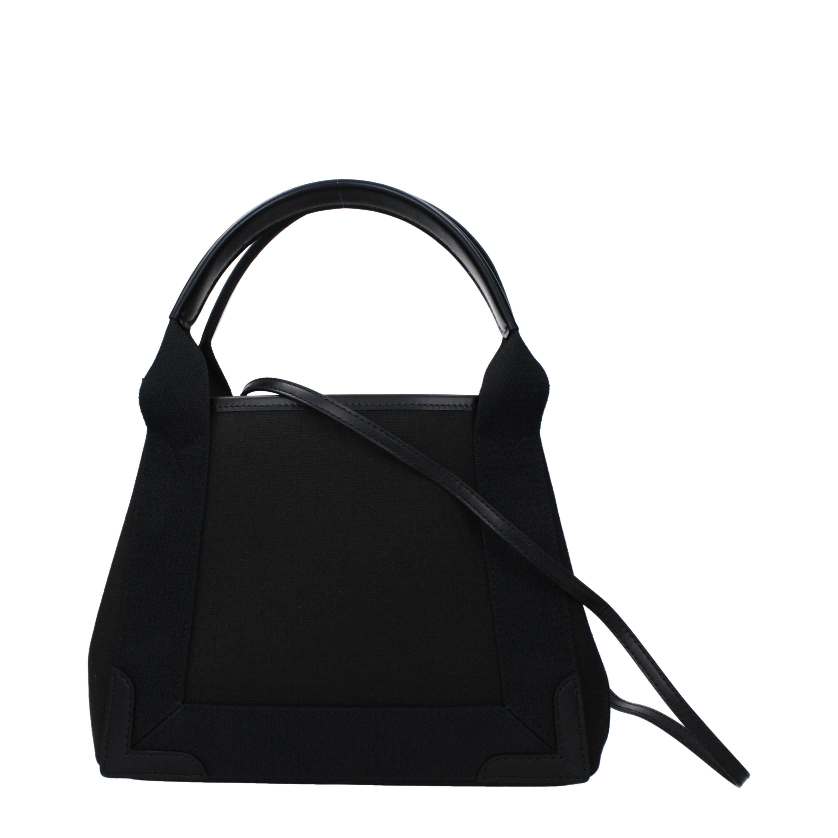 Balenciaga Small Tote Bag – Nero Tessuto & Leather