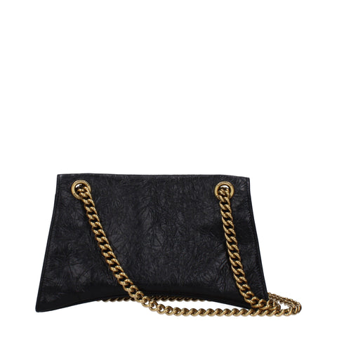 Balenciaga Crush Small Chain Bag in black