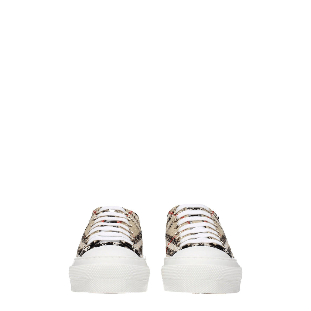 Burberry Women’s Check Low-Top Sneakers