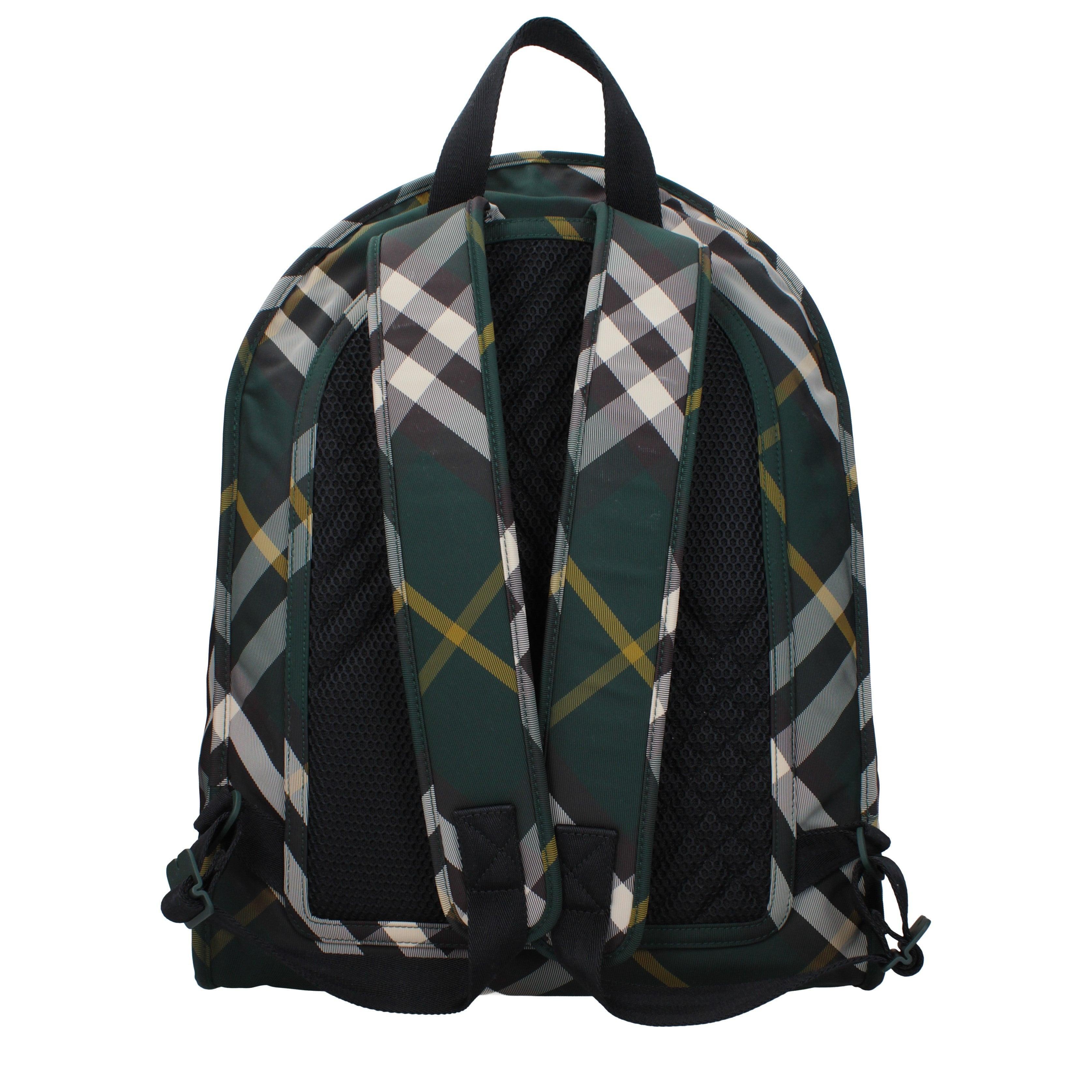 Burberry House Check Backpack – Dark Green Heritage