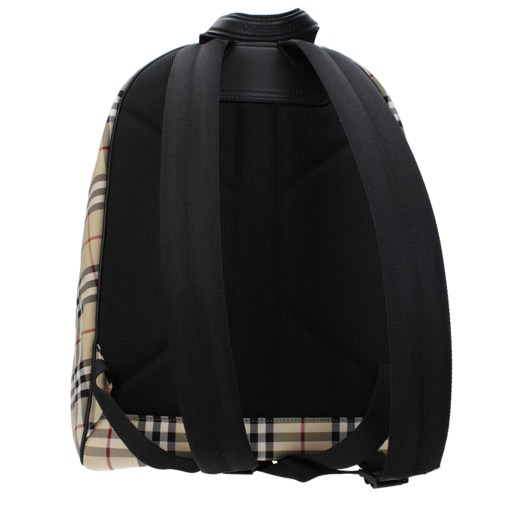 Burberry Beige House Check Backpack