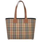 Burberry Check Tote Brown with Detachable Pouch