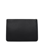 Balenciaga Large Leather Clutch Bag – Black