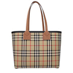 Burberry Check Medium Tote Brown with Detachable Pouch