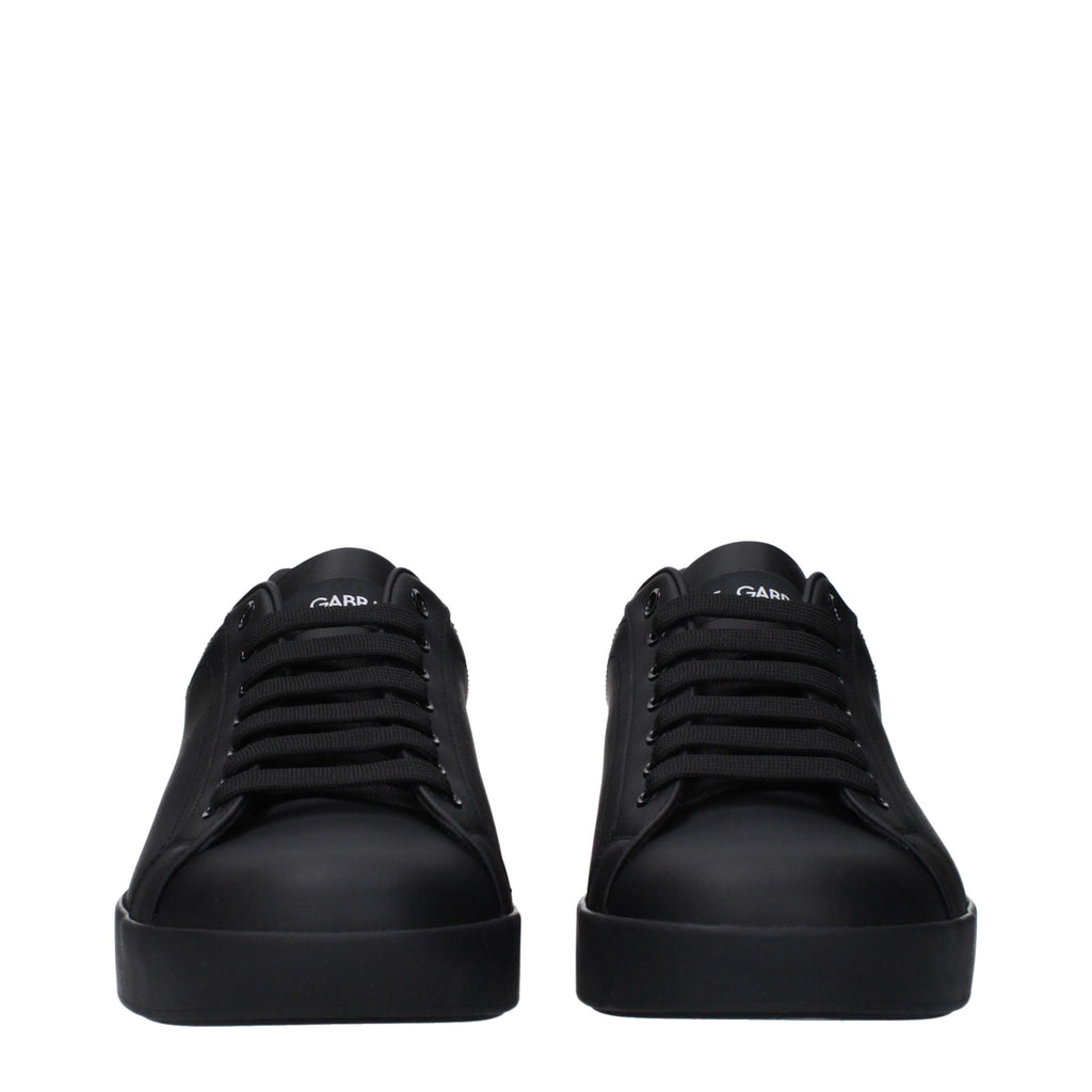Dolce & Gabbana Men's All-Black Sneakers