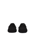 Dolce & Gabbana Men's Woven Black Loafers