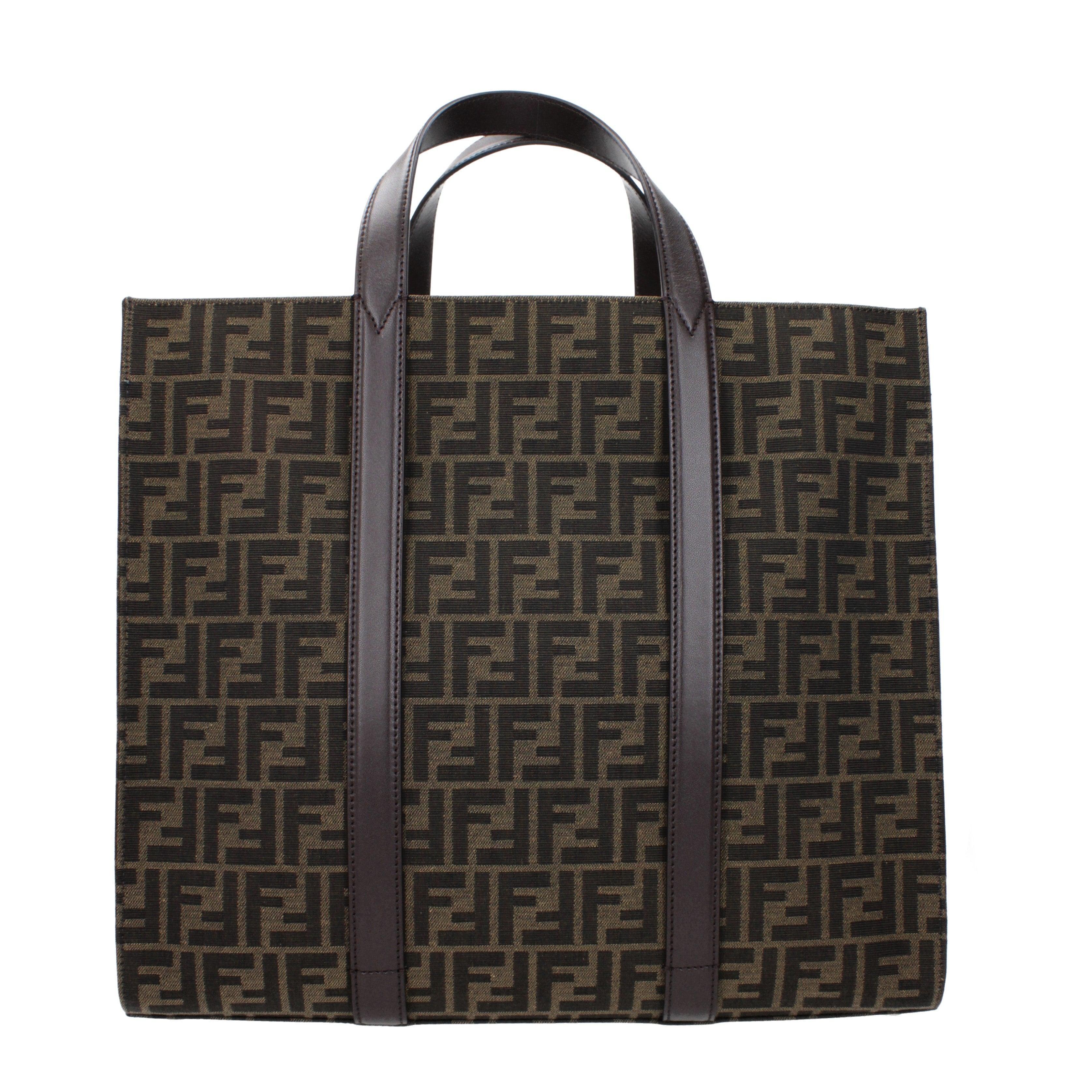 Fendi FF jacquard-motif tote bag