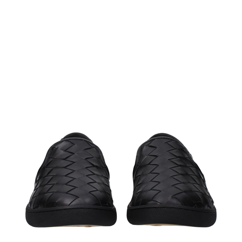 Bottega Veneta Intrecciato Men's Slip-On Sneakers