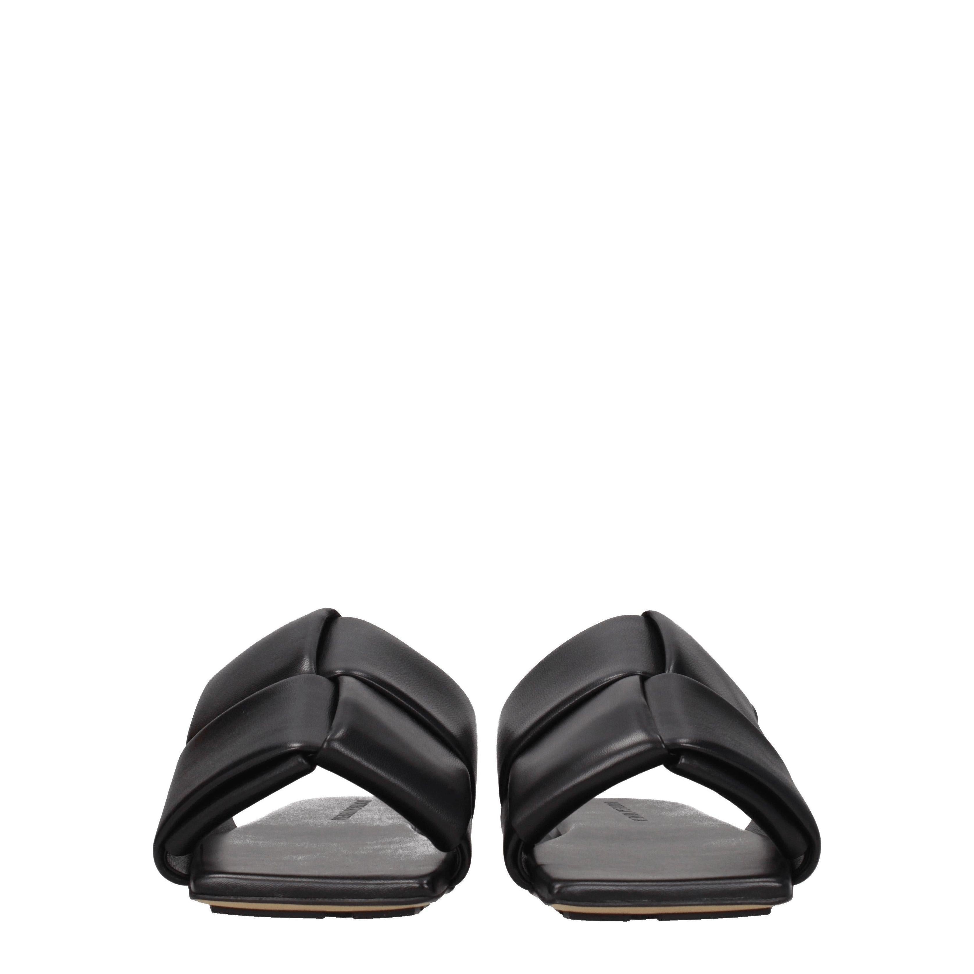 Bottega Veneta Men's Padded Leather Slides