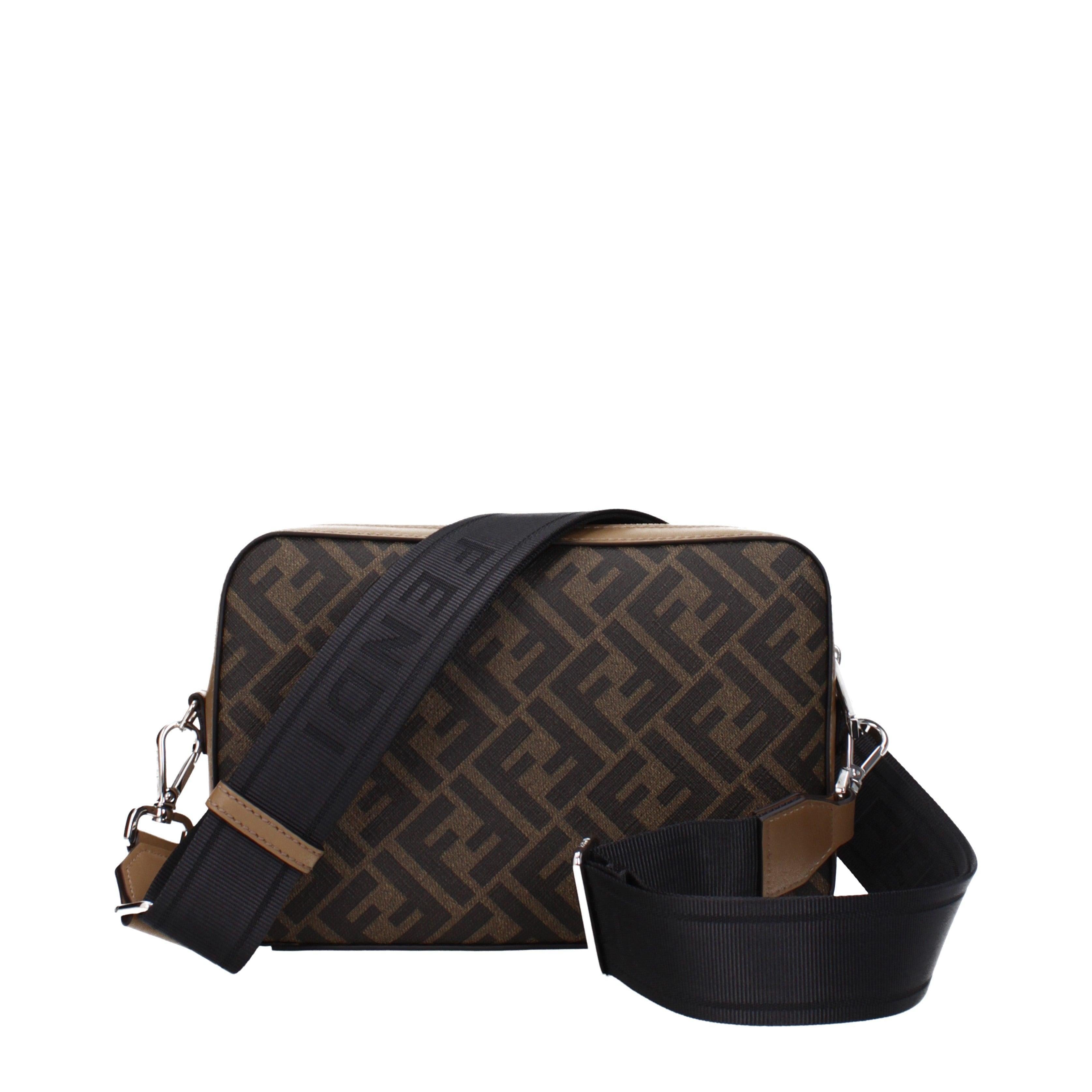 Fendi Diagonal Multicolour leather bag