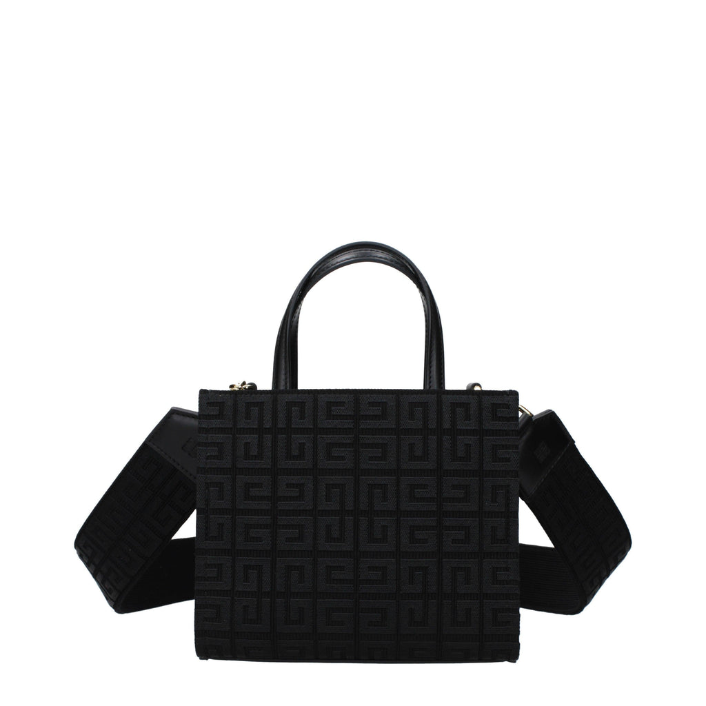 Givenchy Paris Mini Canvas Tote Bag - Black