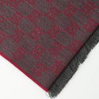 Gucci GG Pattern Knitted Scarf