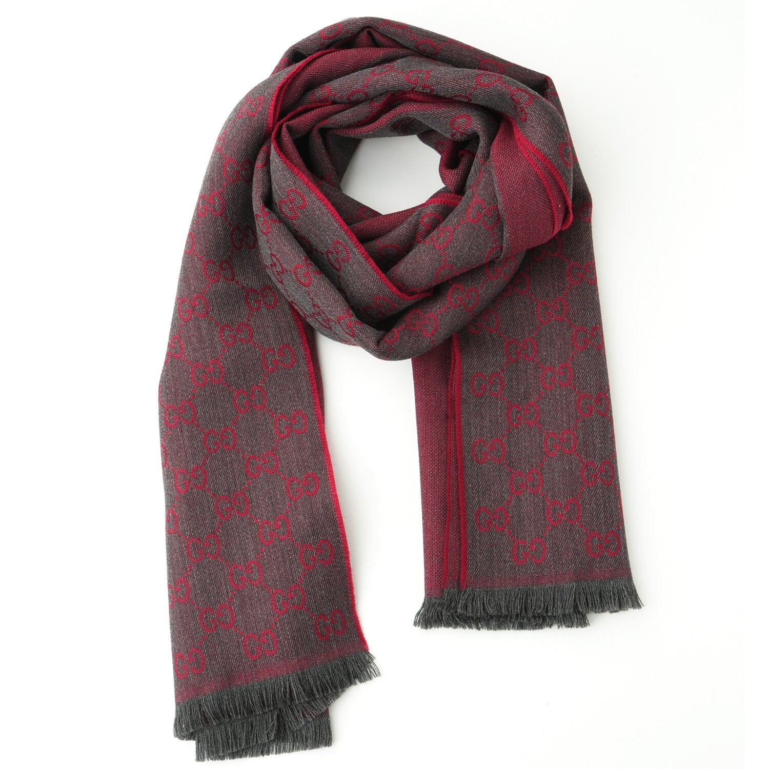 Gucci GG Pattern Knitted Scarf Main image