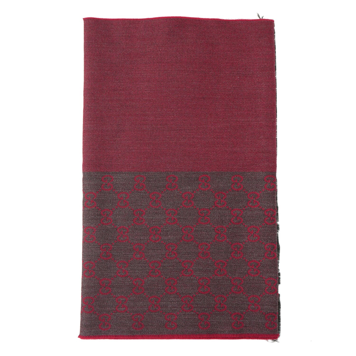 Gucci GG Pattern Knitted Scarf