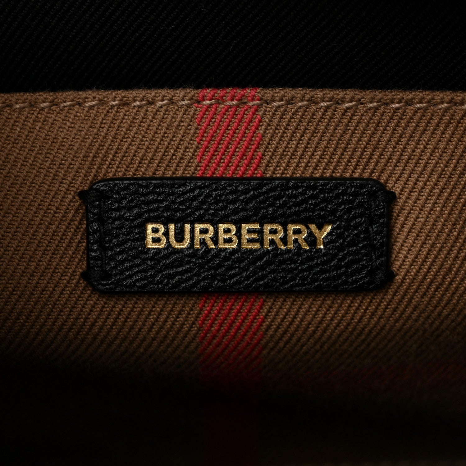 Burberry Banwell Top Handle Bag – Blue & Beige Leather