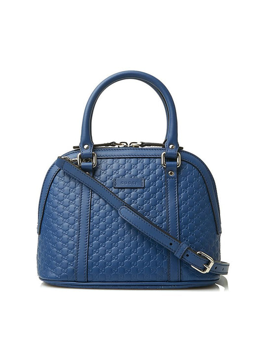 Gucci Blue Leather Bag