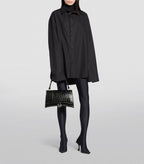 Balenciaga Medium Leather Hourglass Top-Handle Bag