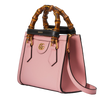 Gucci Diana Small Pink Leather Tote Bag with Bamboo Handles