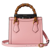 Gucci Diana Small Pink Leather Tote Bag with Bamboo Handles