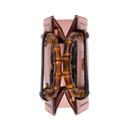 Gucci Diana Small Pink Leather Tote Bag with Bamboo Handles