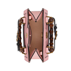 Gucci Diana Small Pink Leather Tote Bag with Bamboo Handles