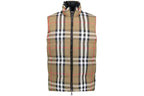 Burberry Reversible Puffer Gilet – House Check / Black