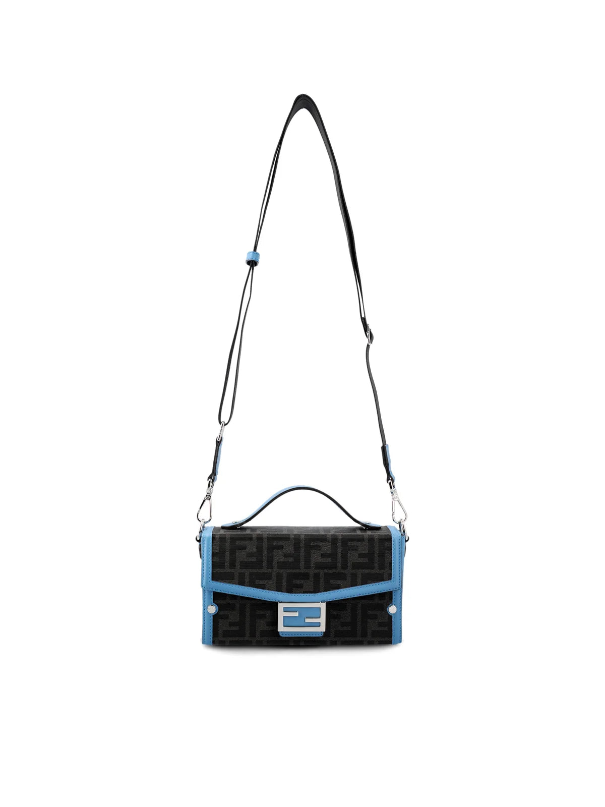 Fendi Zucca FF Baguette Blue