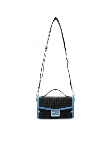 Fendi Zucca FF Baguette Blue