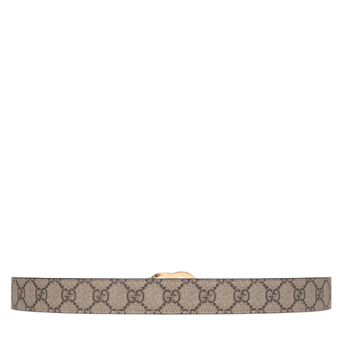 Gucci Reversible GG Marmont Canvas & Leather Belt – 3cm