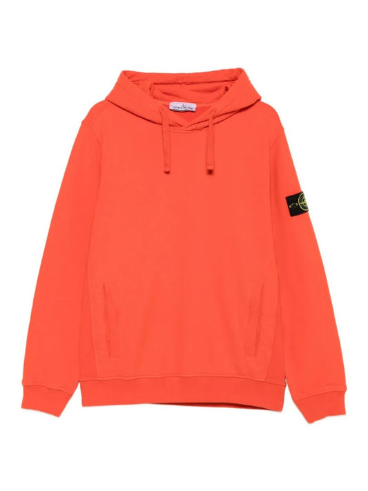 Stone Island Cotton Sweatshirt – Red
