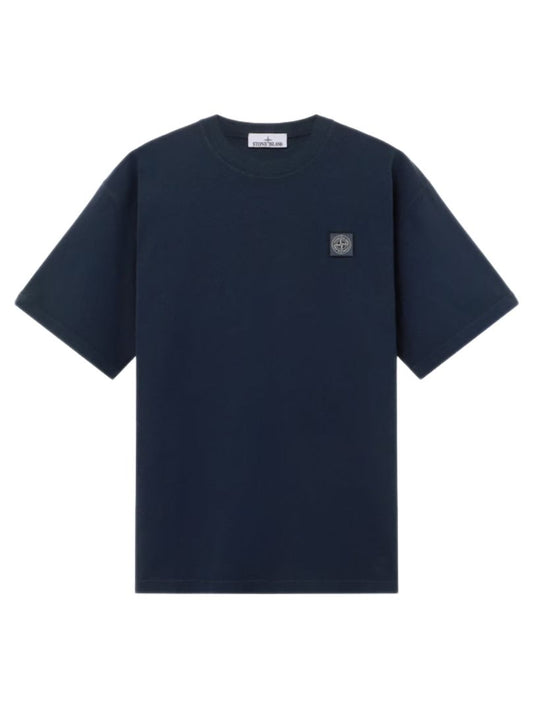 Stone Island Cotton T-Shirt – Blue