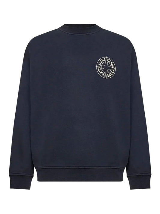Stone Island Cotton Sweatshirt – Blue