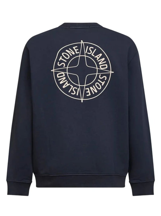 Stone Island Cotton Sweatshirt – Blue