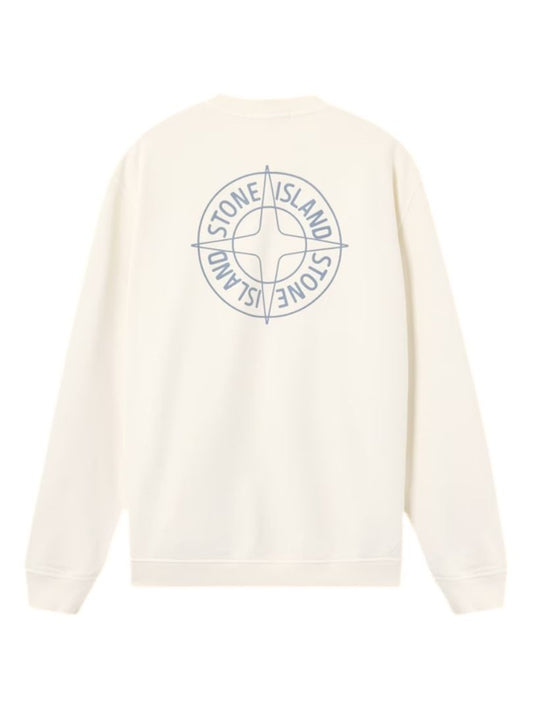 Stone Island Cotton Sweatshirt – Ivory